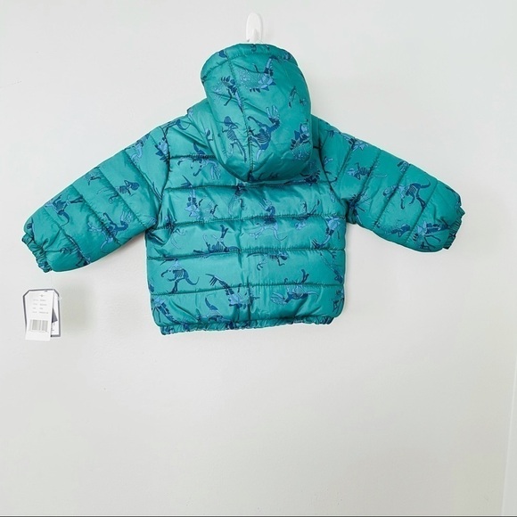 Gymboree dinosaur puffer jacket boy size 18 months - Picture 3 of 4